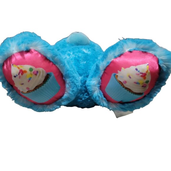Build A Bear Birthday Cupcake Teddy Plush Blue Celebrate BAB Stuffed Animal - Picture 6 of 7